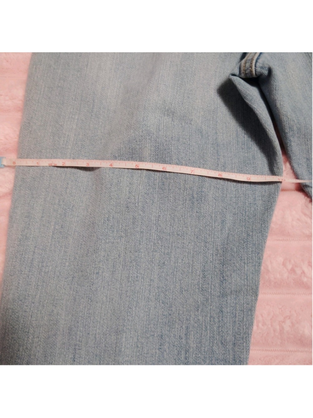 Lauren Ralph Lauren Women's Jeans Sz 10 Light Wash Straight Crop mom style - Picture 12 of 14